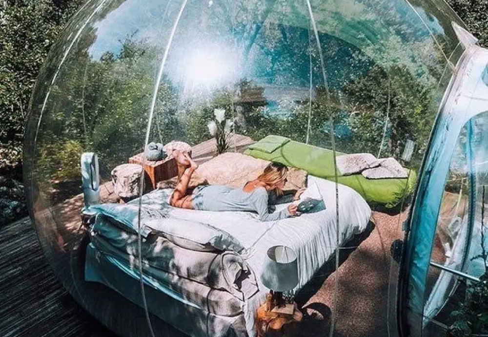 stargazing bubble dome tent