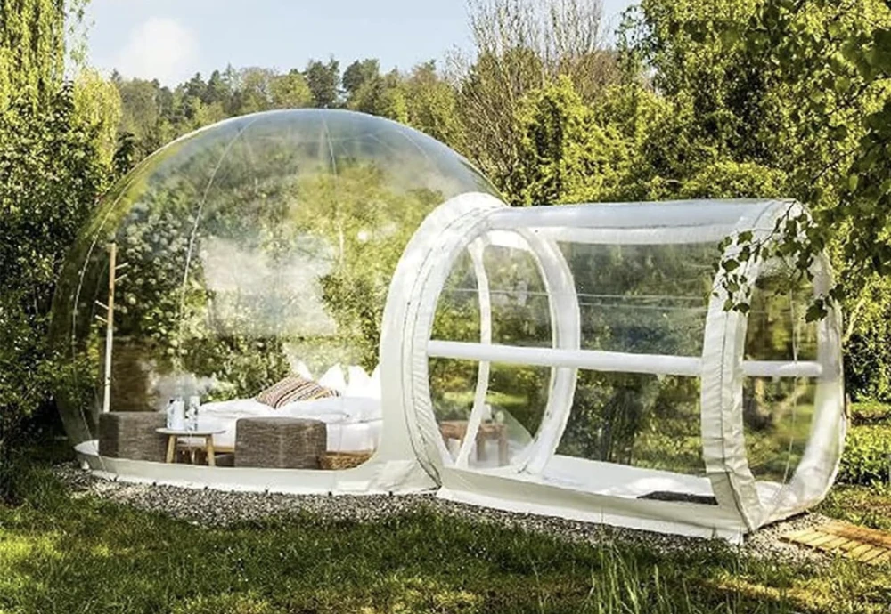 pop-up bubble tent