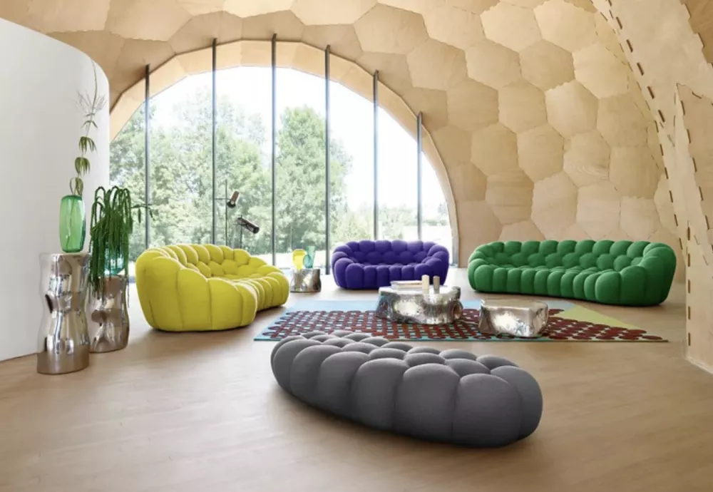 living room decor with the cloud couch