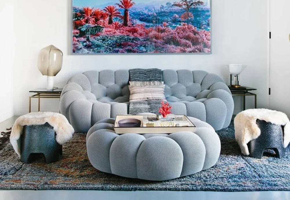 living room decor with the cloud couch