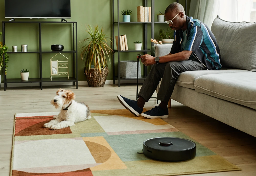 self cleaning vacuum robot