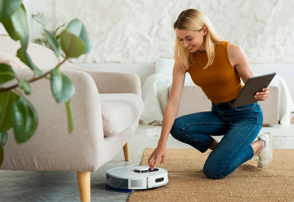 easy home robotic vacuum cleaner